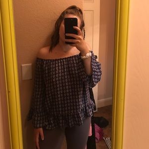 off the shoulder top